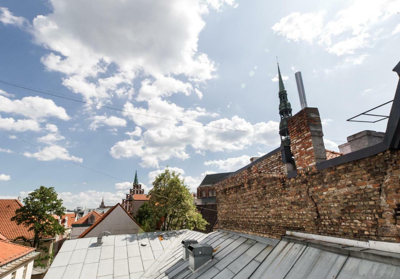 Cozy Studio Mansard Riga Old Town Aptartment, Ac 外观 照片
