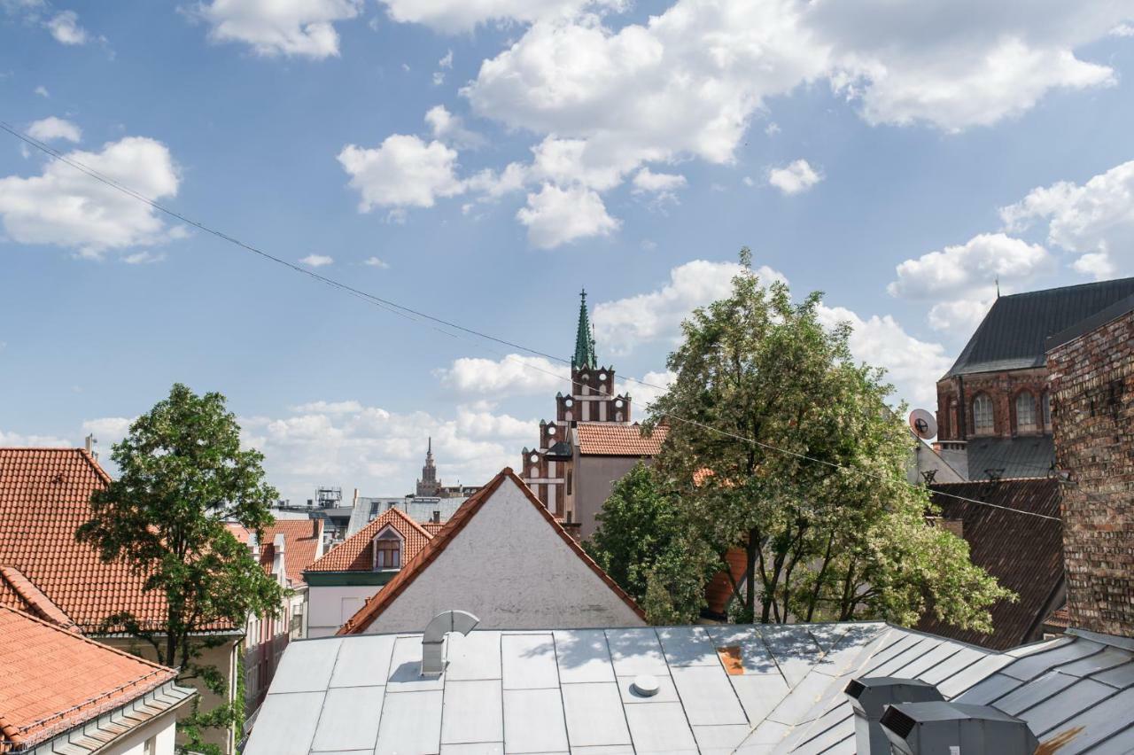 Cozy Studio Mansard Riga Old Town Aptartment, Ac 外观 照片