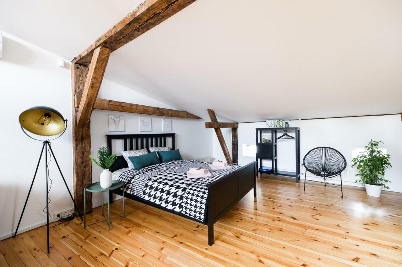 Cozy Studio Mansard Riga Old Town Aptartment, Ac 外观 照片