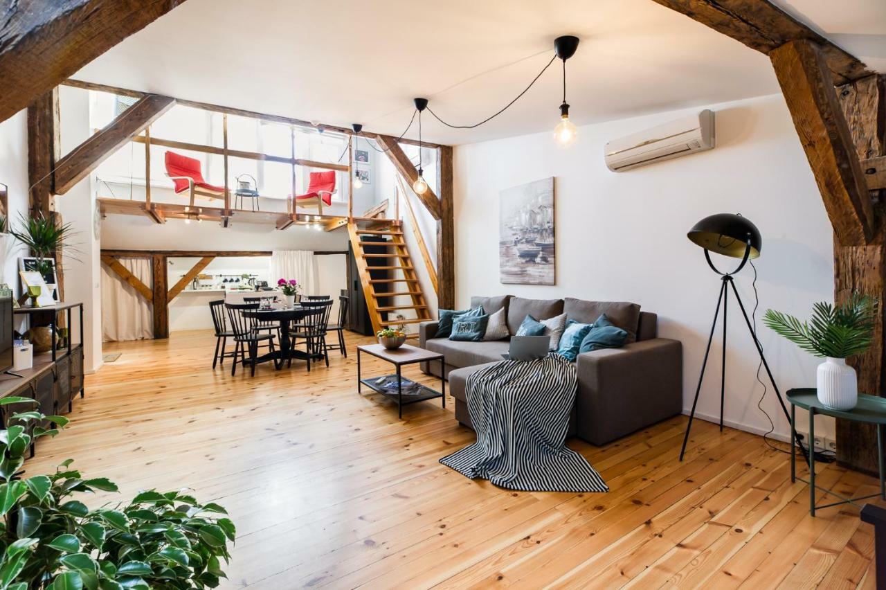 Cozy Studio Mansard Riga Old Town Aptartment, Ac 外观 照片