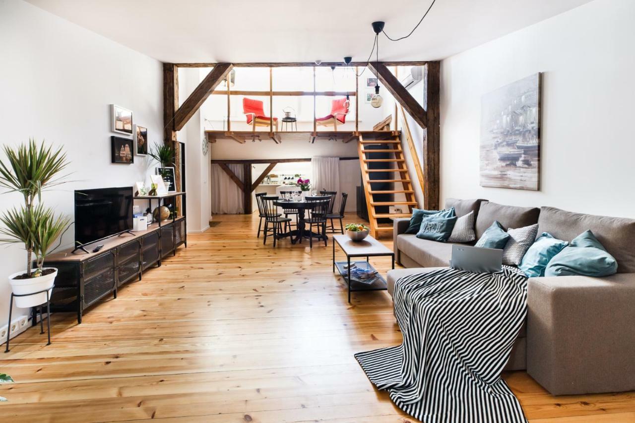 Cozy Studio Mansard Riga Old Town Aptartment, Ac 外观 照片