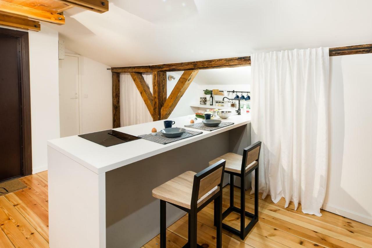 Cozy Studio Mansard Riga Old Town Aptartment, Ac 外观 照片