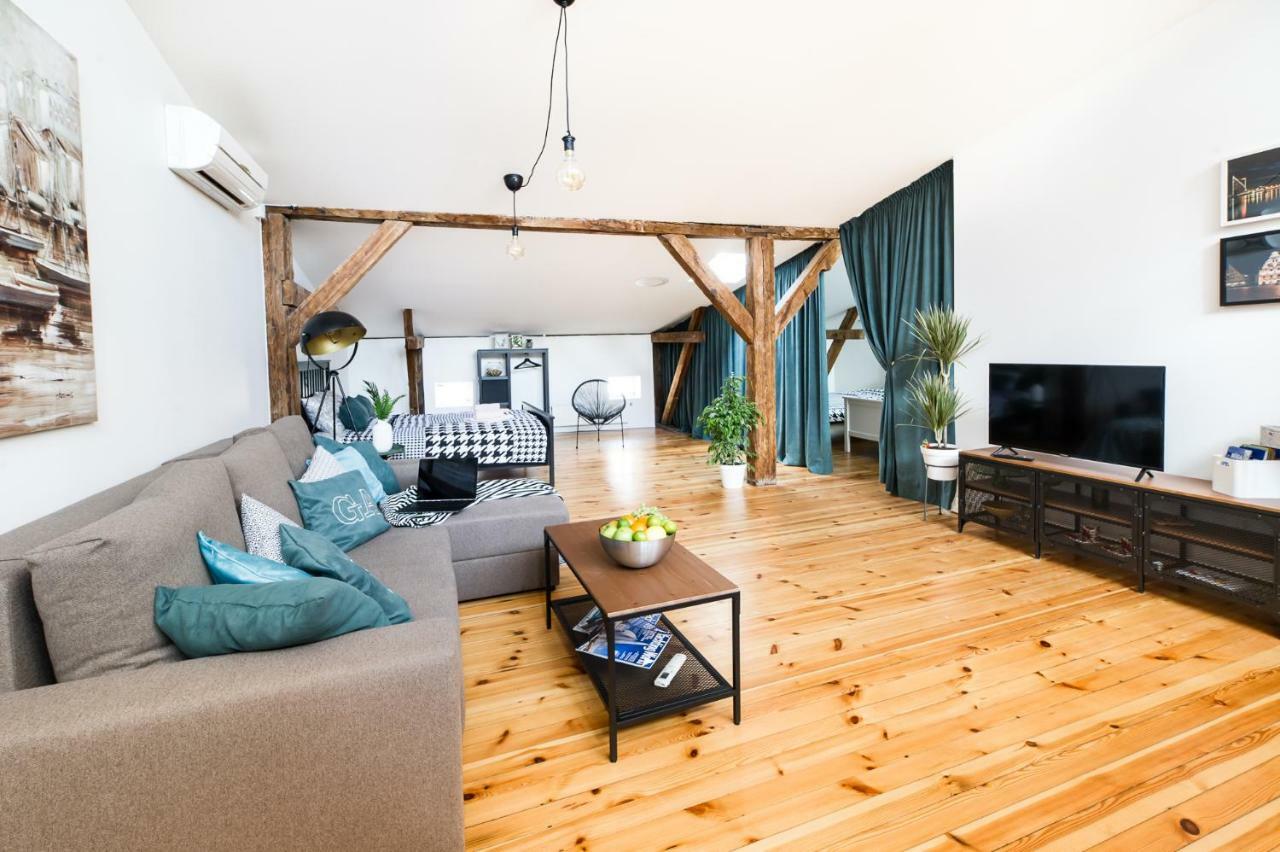 Cozy Studio Mansard Riga Old Town Aptartment, Ac 外观 照片