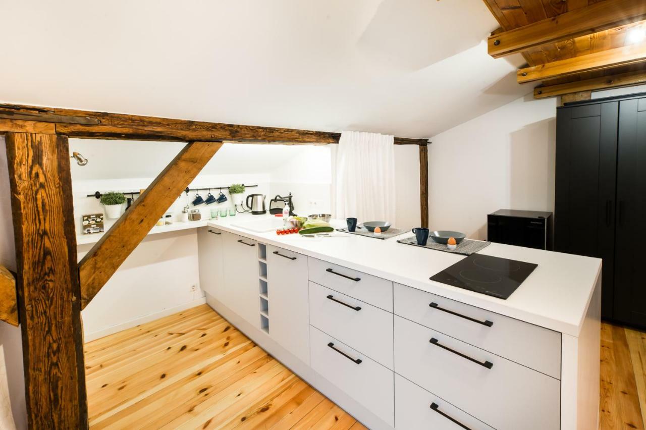 Cozy Studio Mansard Riga Old Town Aptartment, Ac 外观 照片