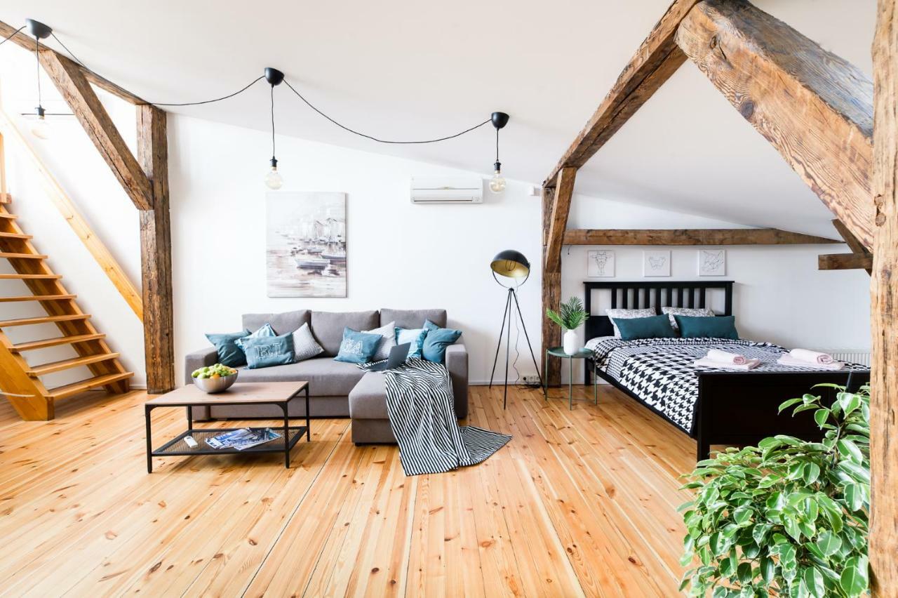 Cozy Studio Mansard Riga Old Town Aptartment, Ac 外观 照片