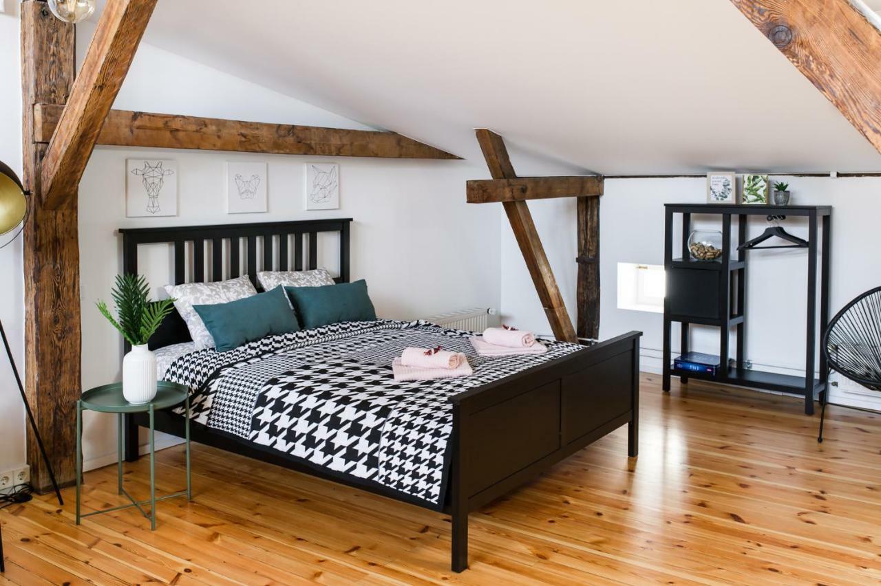 Cozy Studio Mansard Riga Old Town Aptartment, Ac 外观 照片