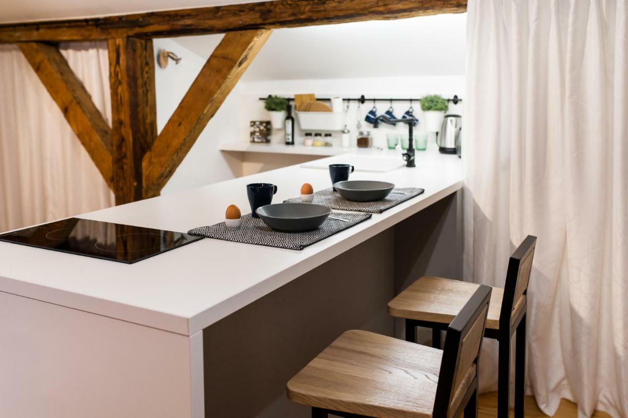 Cozy Studio Mansard Riga Old Town Aptartment, Ac 外观 照片